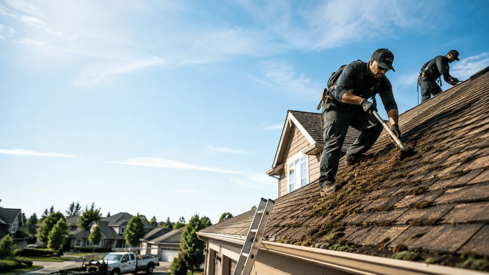 Roof Moss Removal in New Gloucester, ME near me